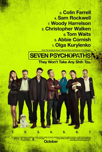 Seven Psychopaths Movie Review
