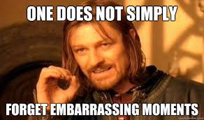 Not My Chair Episode 2: Most Embarrassing Moments and Other Mortifying Topics