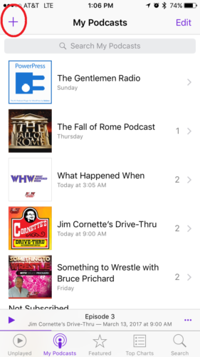 How to Subscribe to the Gentlemen Media Podcasts on Your Mobile Device